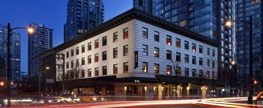 Moda Hotel Vancouver Exteriör bild